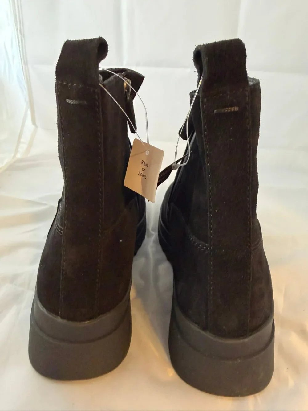 EILEEN FISHER  FLOYD WATERPROOF WINTER Boot  Black Suede  Women Size 9    NEW